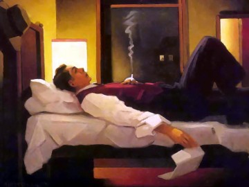 ハートブレイク ホテル コンテンポラリー ジャック ヴェトリアーノ Oil Paintings